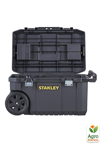 Ящик большого объема ESSENTIAL CHEST, размеры 665x404x344 мм, с колесами STANLEY STST1-80150 (STST1-80150) - фото 2