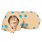 Модульный домик для кошек ТелеПэт (440х440х370мм) (9072)