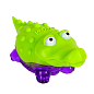 Игрушка для собак Крокодильчик с пищалкой GiGwi Suppa Puppa, резина, 9 см (75007)