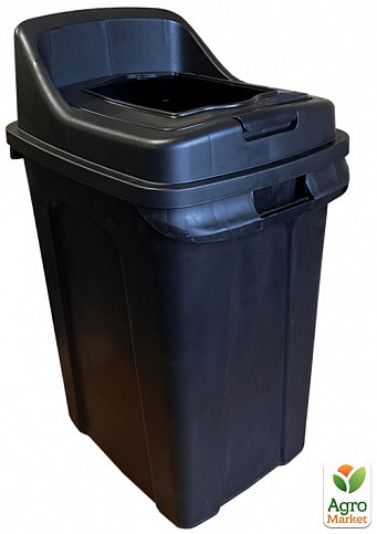 Бак для сортировки мусора Planet Re-Cycler 50 л черный (органика) (12190)