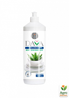 DAVA BALANCE Экологическое средство для мытья посуды с экстрактом алоэ, 1000 г1