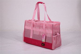 Dobaz Summer S Сумка-переноска для собак і котів 40х20х27 см, колір рожевий (2000391)