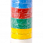 Стрічка ізоляційна 0,15 мм x 17 мм x 20 м кольорова (1 шт) INTERTOOL IT-0024