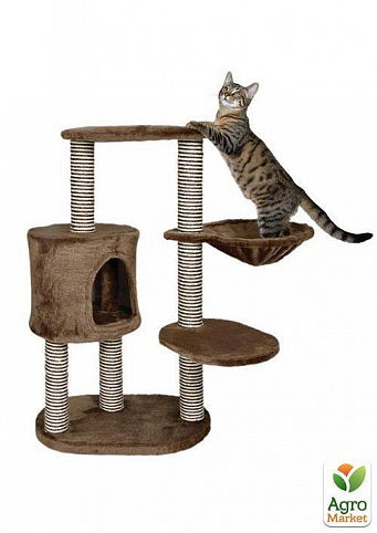 Домик для кошки Moriles, маленький (Высота:99см, коричневый) "TRIXIE" TX-44620