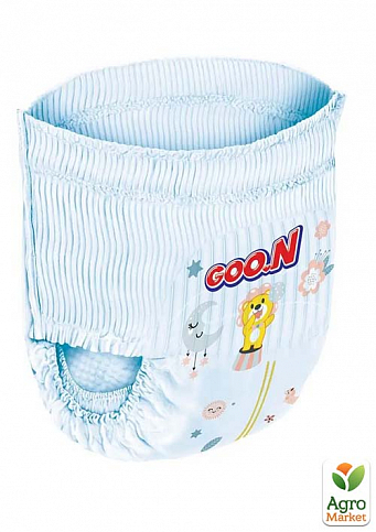 Трусики-подгузники GOO.N Premium Soft для детей 7-12 кг (размер 3(M), унисекс, 50 шт) - фото 2