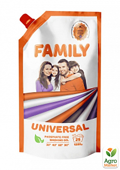 FAMILY Гель для прання універсальний 1000 г2