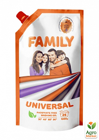 FAMILY Гель для прання універсальний 1000 г
