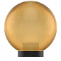 Шар диаметр 250 золотой призма  Lemanso PL2104 макс. 40W  + баз (331106)