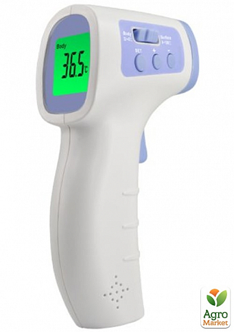 Безконтактний інфрачервоний термометр (пірометр) для вимірювання температури тіла або поверхні 0~100°C, WINTACT WT3652 - фото 4