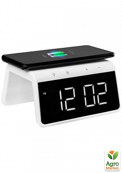 Gelius Pro Smart Desktop Clock Time Bridge GP-SDC01 (Умные часы) + Wireless Charging 1