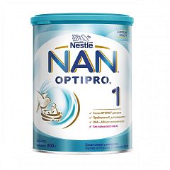 NAN (НАН) 1 OPTIPRO® Суха молочна суміш для дітей з народження, 800 г2