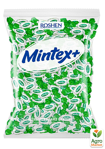 Карамель (Mintex mint) ПКФ ТМ "Roshen" 1кг упаковка 9 шт - фото 2