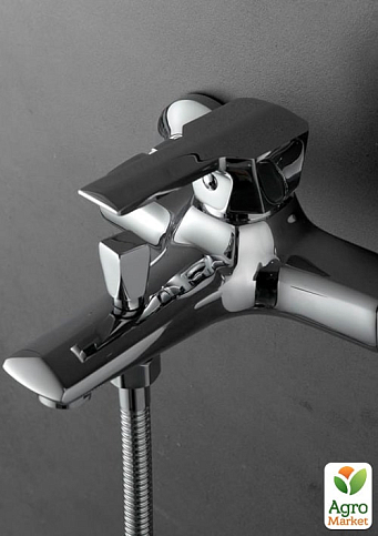RJ Rock смеситель для ванны однорычажный, хром 35 мм. - фото 3