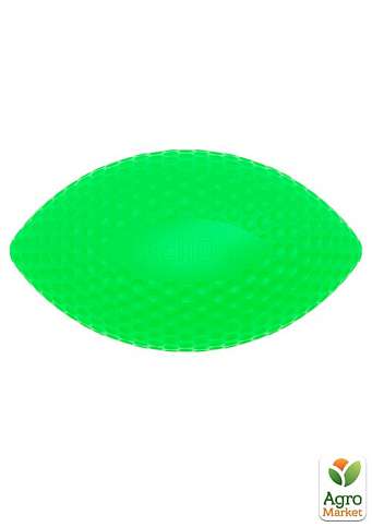 Игровой мяч для апортировки PitchDog, диаметр 9см салатовый (62415) - фото 2