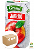 Фруктовый напиток Яблочный ТМ "Grand" 2л упаковка 6 шт