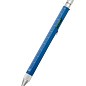 Шариковая многозадачная ручка Troika Construction со стилусом, линейкой, отверткой и уровнем, голубая (PIP20/AT)