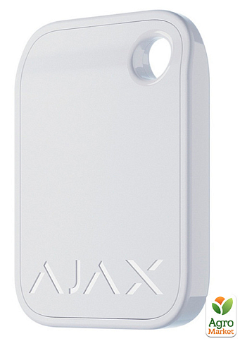 Брелок Ajax Tag white (комплект 10 шт) для управления режимами защиты Ajax - фото 3