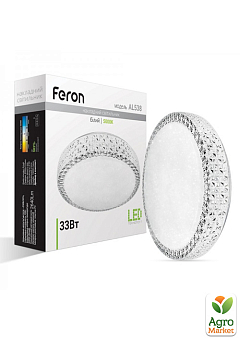 Светодиодный светильник Feron AL538 33W 5000К (40018)2