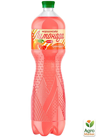 Напій соковмісний Моршинська Лимонада зі смаком Грейпфрут  1.5 л