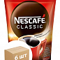 Кава "Nescafe" класик 250г (пакет) упаковка 6шт
