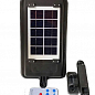 Вуличний ліхтар із сонячною панеллю Solar Induction Wall Lamp HS-8013(LED)B з датчиком руху та пультом Чорний купить