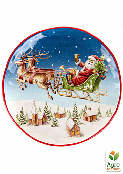 Блюдо "Дед Мороз " 26 См (948-007)2