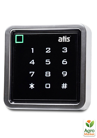 Кодова клавіатура вологозахищена Atis AK-603 MF-W з вбудованим зчитувачем карт/брелоків - фото 2