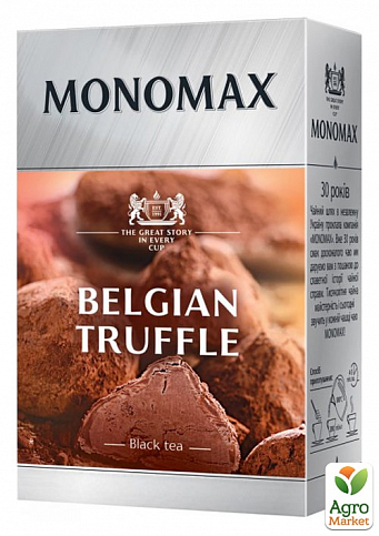 Чай чорний з лапачом "Belgian Truffle" ТМ "MONOMAX" 80г