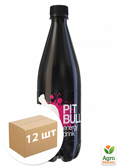 Безалкогольний енергетичний напій Pit Bull 1 л упаковка 12шт2