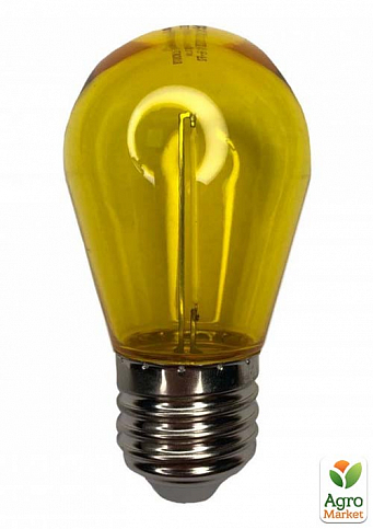 LM3078 (LM202) Лампа LED Lemanso 1W S14 E27 230V жовта (559132)