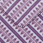 Плед флисовый "Полар" Полоса с рубчиком (фиолетовый) 130х160см 170769 купить