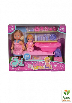 Кукольный набор Эви "Няня" с малышом, 3+ Simba Toys1