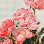 Алмазная мозаика - Букет розовых пион  Идейка AMO7274
