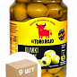 Оливки без кісточки зелені ТМ "El Toro Rojo" 340/150г (Іспанія) упаковка 9шт