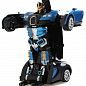 Машинка трансформер Bugatti Robot Car Size 112 Синяя SKL11-276018