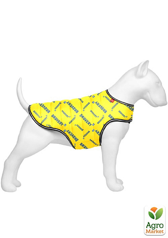 Куртка-накидка для собак WAUDOG Clothes, рисунок "Смелость", XL, А 47 см, B 68-80 см, С 42-52 см (506-0231)