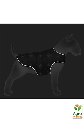 Куртка-накидка для собак WAUDOG Clothes, рисунок "Флаг", M, А 37 см, B 52-62 см, С 37-46 см (504-0229) - фото 3