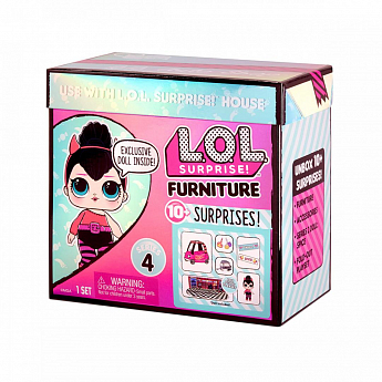 Ігровий набір з лялькою L.O.L. SURPRISE! серії "Furniture" - ПЕРЧИНКА З АВТОМОБІЛЕМ - фото 5