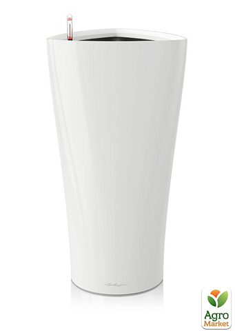 Розумний вазон з автополивом Lechuzа Delta 30, білий (15500)