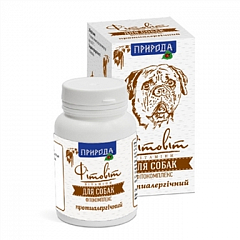 Природа Фитовит Фитокомплекс для собак, противоаллергический, 100 табл. (4137060)1