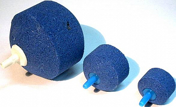 Распылитель воздуха круглый, синий, 3 см (0501090)