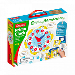 Обучающий игровой набор серии “Play Montessori” - ПЕРВЫЕ ЧАСЫ (стрелки, 24 фишки, карточки)1