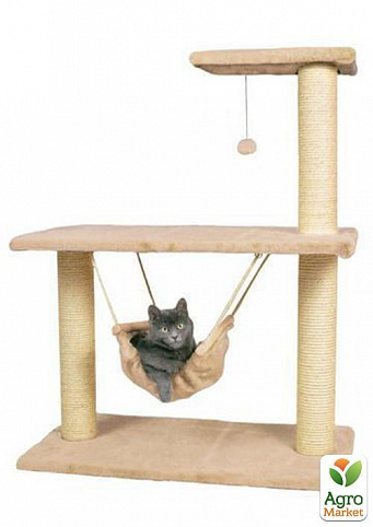 Домик для кошки Morella, маленький (Высота:96см, бежевый) "TRIXIE" TX-43961