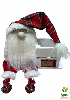 Санта Клаус с коробочкой (25*11*40 см) (Y-145)2