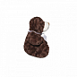 Мягкая игрушка - МЕДВЕДЬ (коричневый, с бантом, 25 см)
