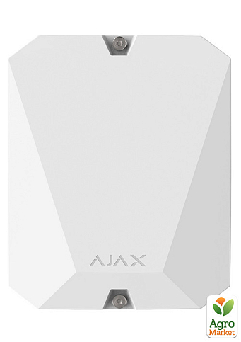Модуль Ajax MultiTransmitter white для интеграции посторонних датчиков