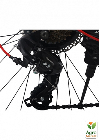 Велосипед FORTE TITAN розмір рами 19" розмір коліс 27,5" чорно-червоний (117169) - фото 8