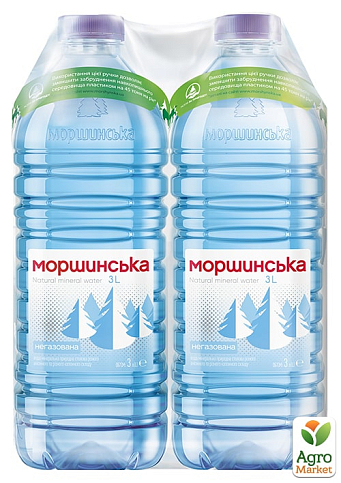 Мінеральна вода Моршинська негазована 3л (упаковка 2 шт) - фото 3