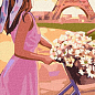 Картина по номерам - Романтика в Париже Идейка KHO2607 купить