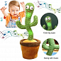 Танцующий кактус Dancing Cactus (120 песен с подсветкой) купить